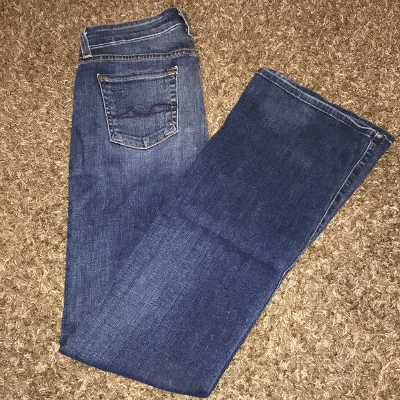 Women’s 7 for all mankind size 26 Inseam 31 inches - Picture 3 of 5